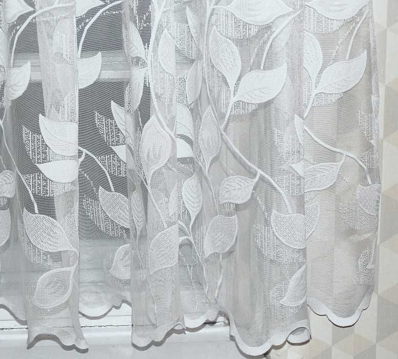 Firanka pokojowa, motyw roślinny, szerokość 3.4 m, wysokość 1.75 m