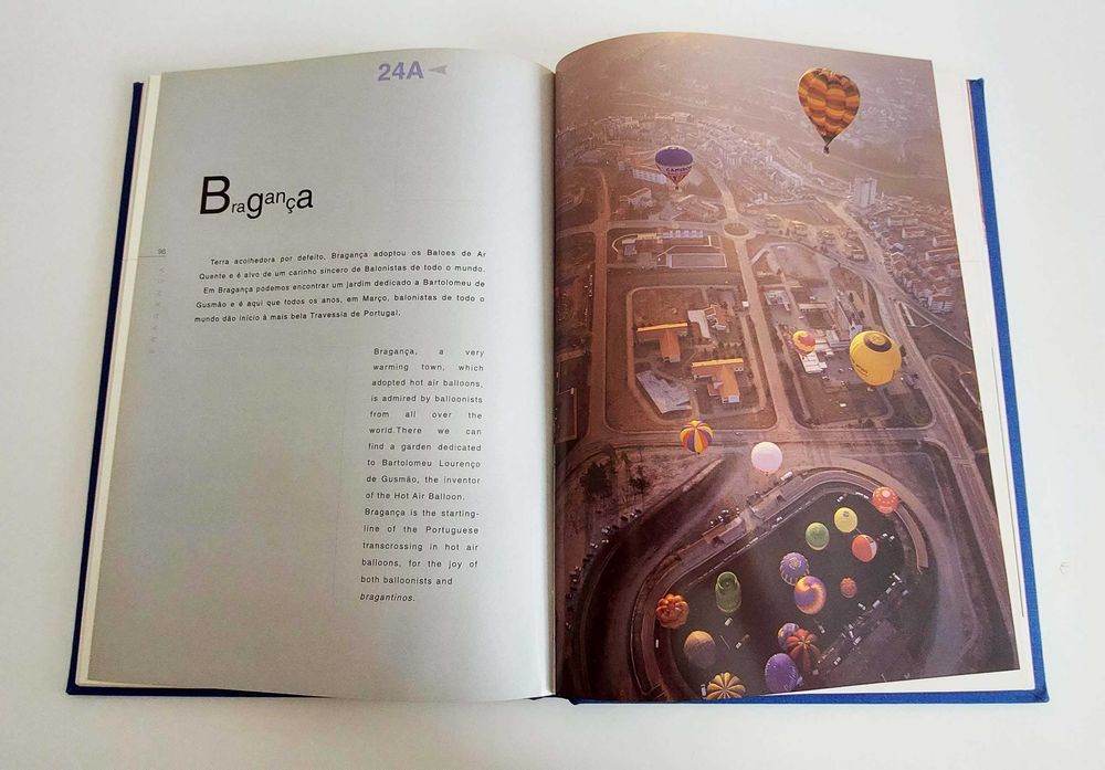 Balões de ar quente a magia de voar travessia de portugal em balão