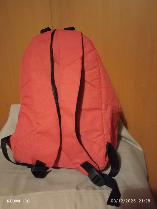 Mochila básica cor de rosa