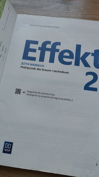 Książka i zeszyt ćw Effect 2