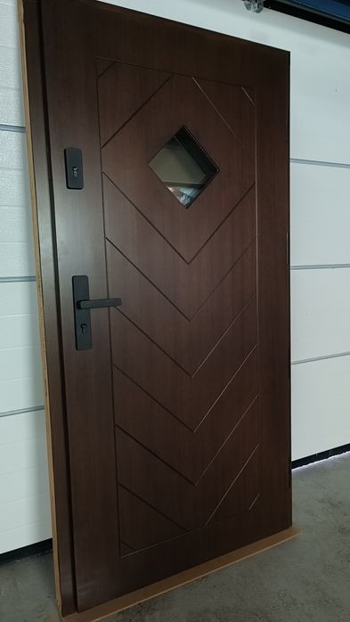 Drzwi zewnętrzne drewniane Erkado