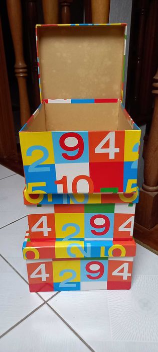 Caixas de decoração e arrumação