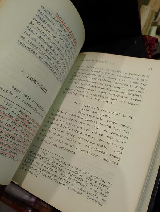 Direito do Trabalho 1975/76 Jorge Leite
