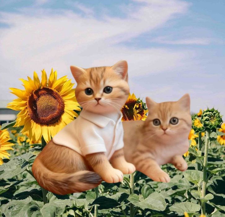 золота шиншила кошенята