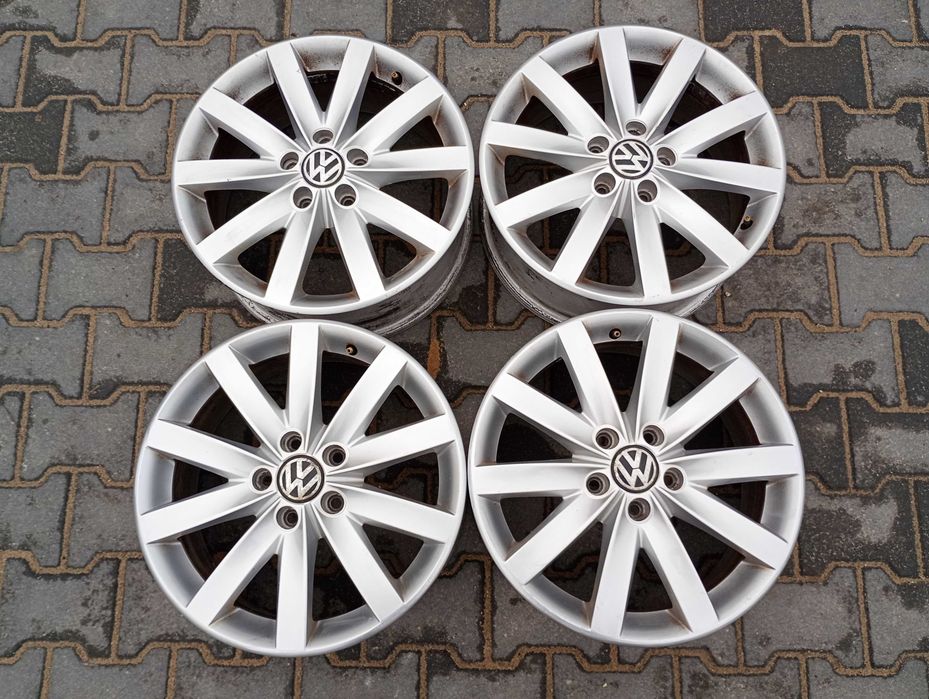 VW oryg. 5x112  7Jx 17cali  ET54  Super Wzór i Stan  5K0 601 025F