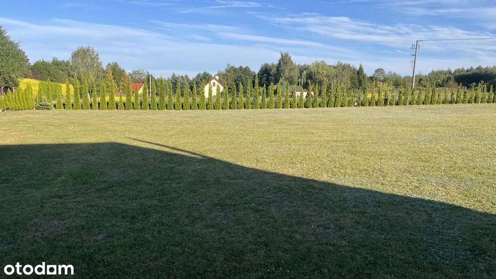 Działka budowlana, prąd, woda, szambo na działce blisko jezioro -20 ar
