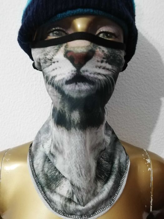 Proteção Facial Cão e Gato (Gorro Não Incluído)
