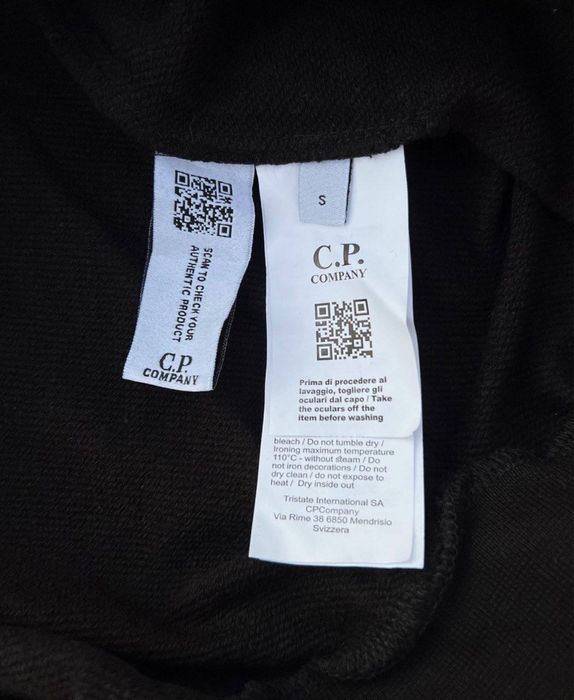 Чорний світшот CP Company Кофта СП Компані Худи Сіпіха Свитшот Сипиха
