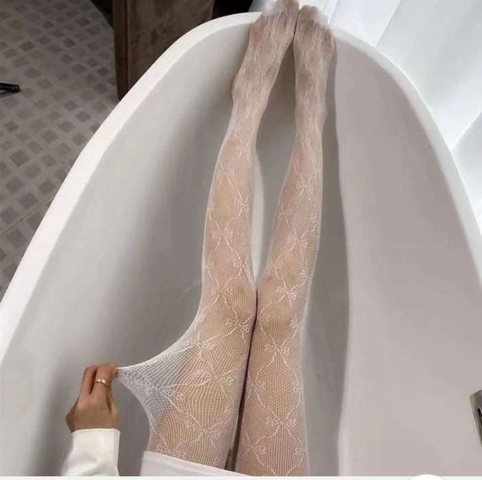 ажурные колготы колготки узор сетка эротические чулки