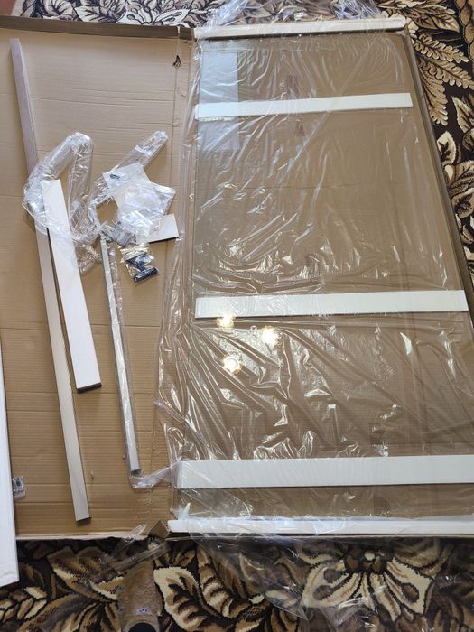 Продам ско, душова перегородка 87/190см