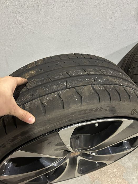 4 jantes+pneu 22 usadas