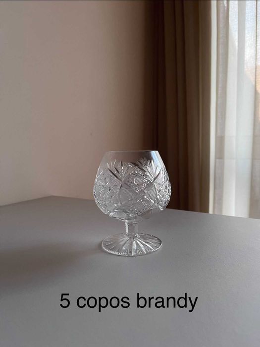 Serviço de Copos Cristal BOHEMIA