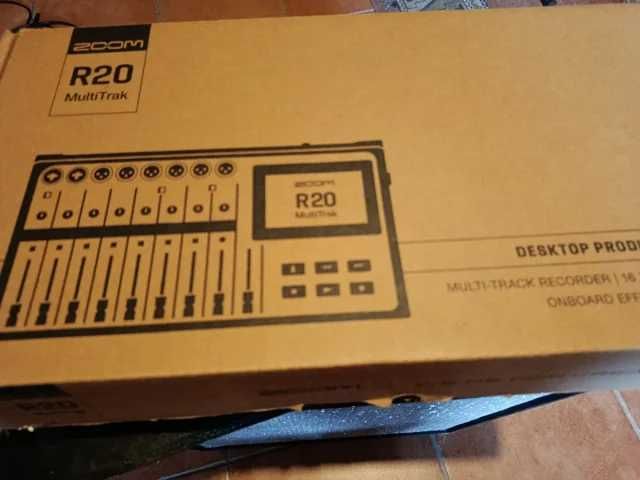 Mesa Gravação Zoom R20