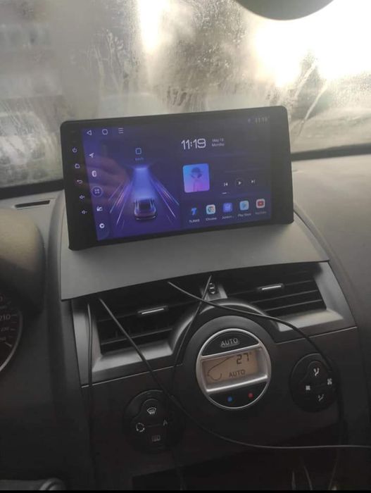 Radio Android 14 com GPS Renault megane 2 (Artigo novo)
