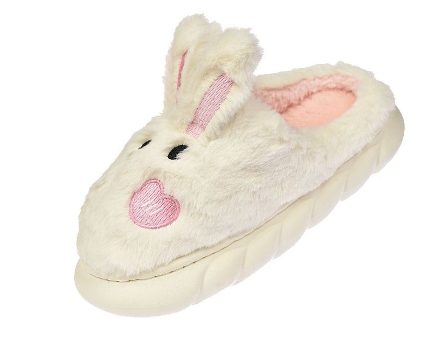 Kapcie zwierzaki pantofle domowe damskie białe 121B wt roz.41