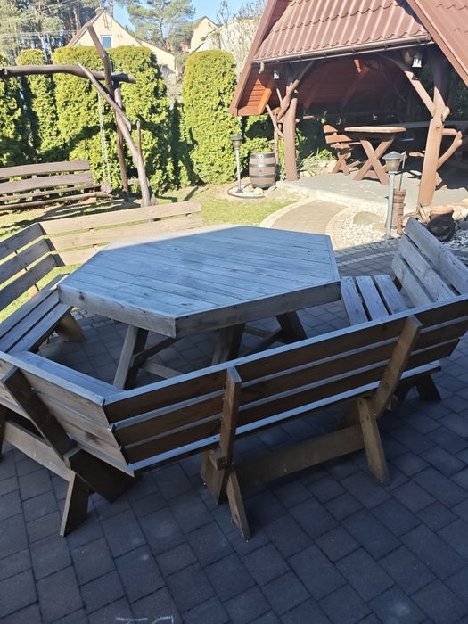 Stół ogrodowy stół pod altanke