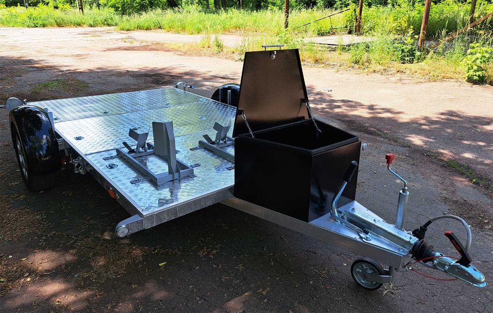 Причіп/причеп для мотоцикла TITAN LORGANO-Pragmatec 1800 кг