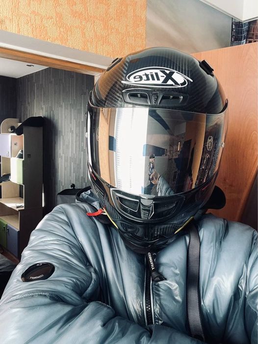 Мотошлем X Lite x 803 ultra carbon интеграл Agv,Shoei,alpinestars