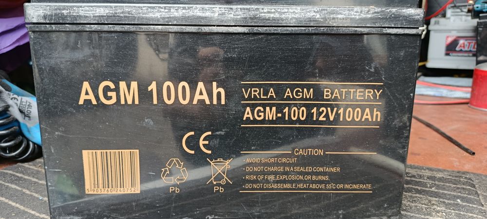 Akumulatory AGM-100 Ah-12 v