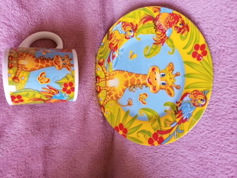 детская посуда 19см тарелка