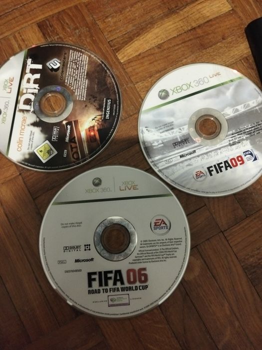 3 jogos para a Xbox 360