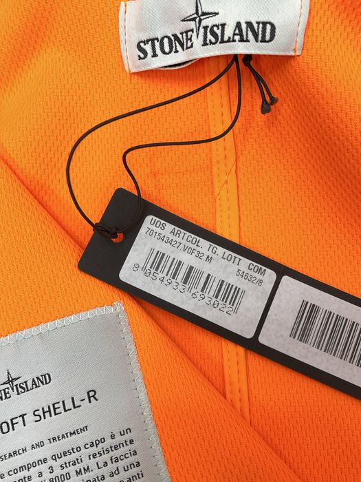 Куртка/софтшел Stone Island Light Shell-R Orange оригінал