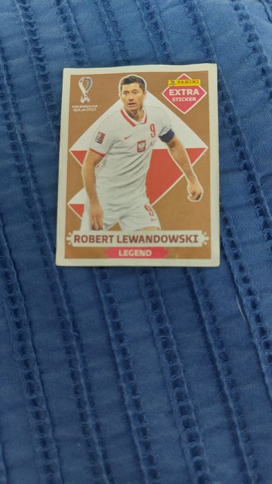 Cromo lewandowski bronze mundial 2022