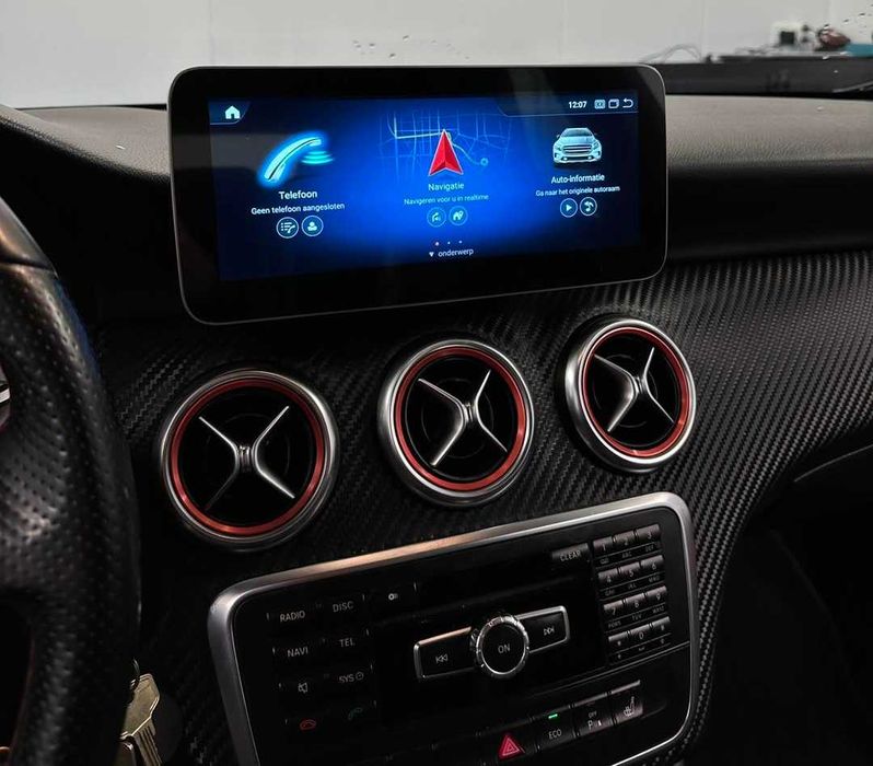 (NOVO) Rádio 2DIN Android 10.25" • Mercedes CLASSE A (W176) • [4+64GB]