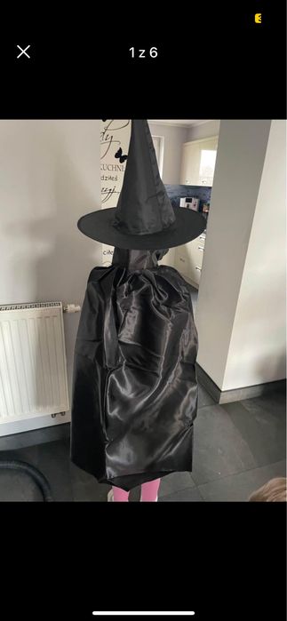 Kostium stroj bal harry potter czarnoksieznik 110-146.