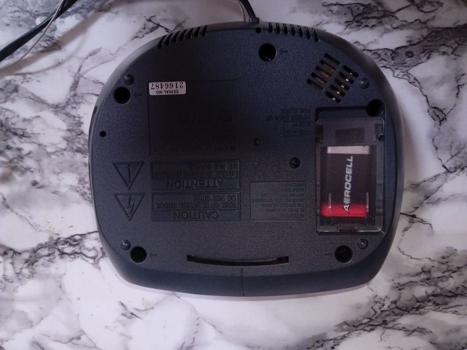 Rádio despertador Sony