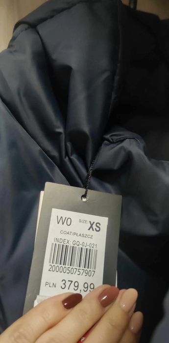 Kurtka płaszcz zimowa nowa XS carry