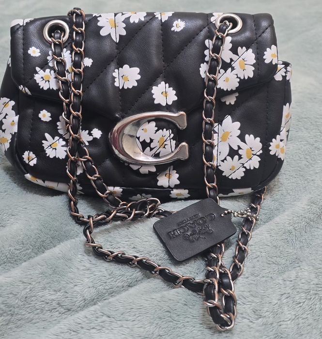 Coach Pillow Madison Shoulder Bag Daisy Print