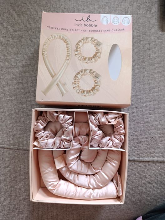 Invisibobble Heatless Curling Set - Kit de Caracóis Sem Calor (Usado poucas vezes)