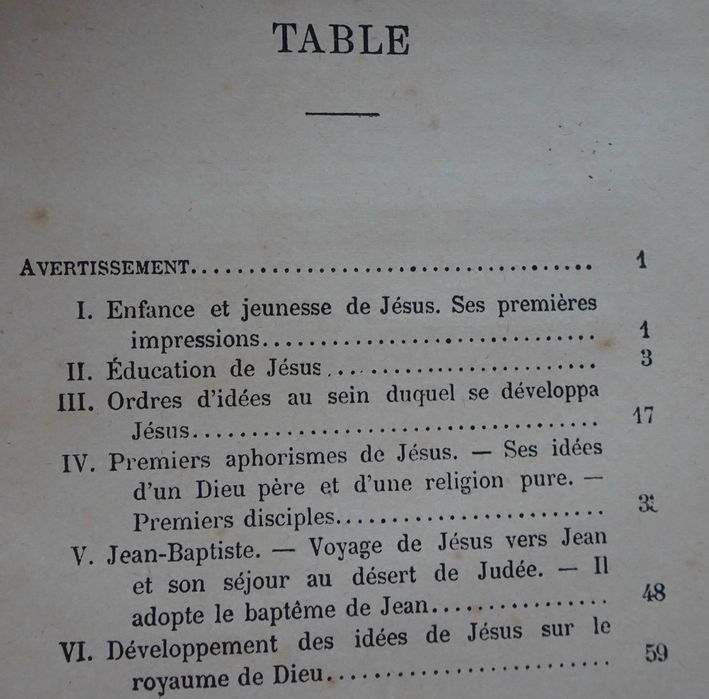 Vie de Jésus de Ernest Renan