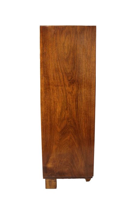 Witryna / bibloteczka stojąca art - deco w orzechu  po renowacji antyk