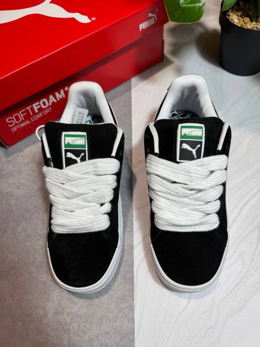 Puma Suede Xl Black White