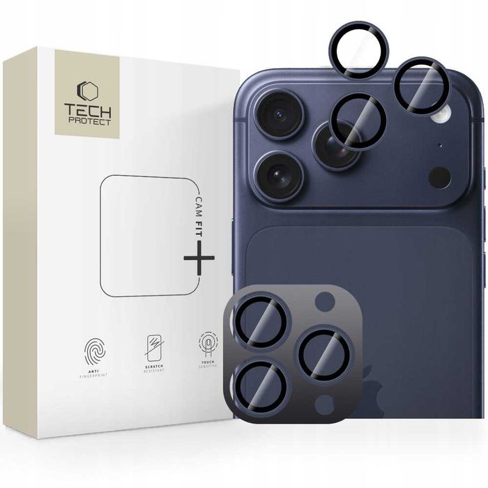 Szkło hartowane na aparat Tech-protect  iPhone 17 Pro / 17 Pro Max