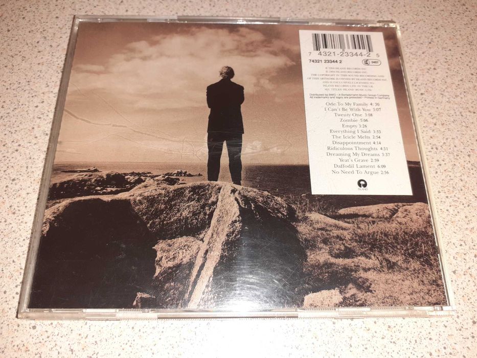 CD - The Cranberries "No need to argue"