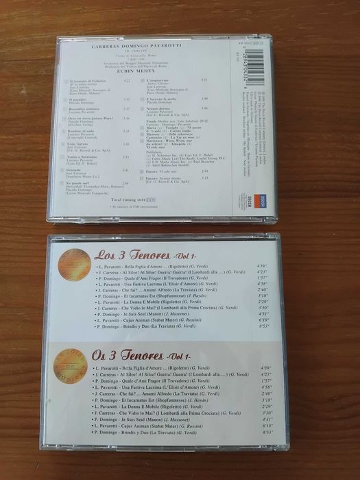 CDs ópera, originais