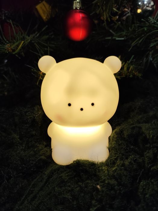Luz de presença em forma de ursinho nova