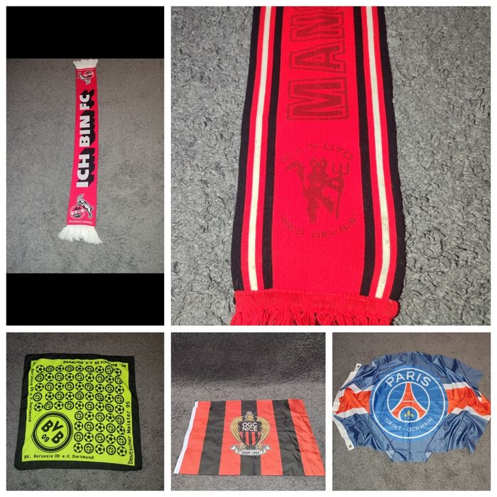 Продам Колекцію Футбольної Атрибутики:

Шарфи, Кепки, Шапки.