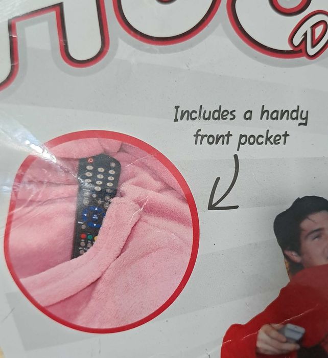 Manta com mangas e capucho