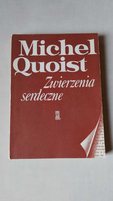 Michel Quoist "Zwierzenia serdeczne" 1989