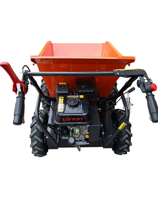 Taczka spalinowa 300kg Loncin 196cc 4x4 duża miska