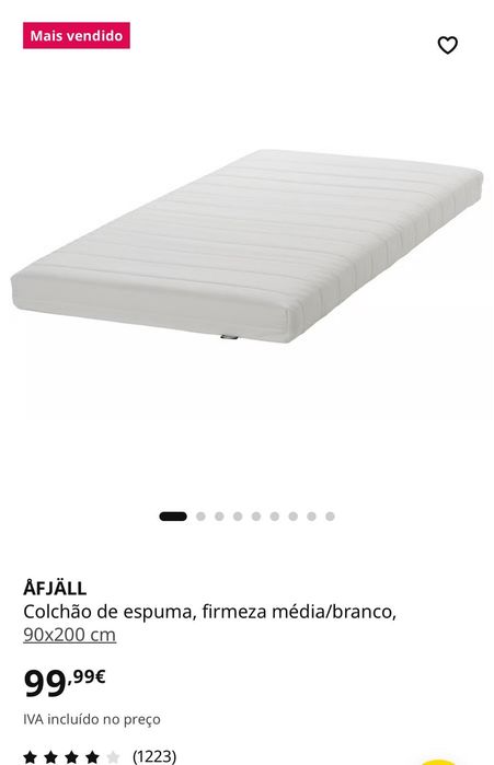 Cama dupla com dois colchões