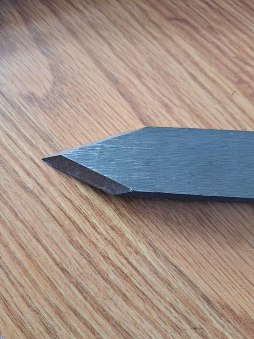 Nóż tokarski do drewna 25 cm Będzin