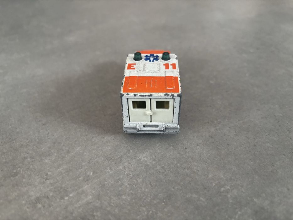 Model Resorak Matchbox Ambulance ambulans made in Macau