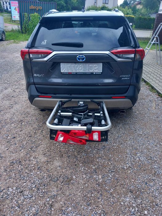 Bagażnik rowerowy na hak, platforma rowerowa - aż 72 kg nośności. Doskonały do przewożenia rowerów elektrycznych, karbonowych..