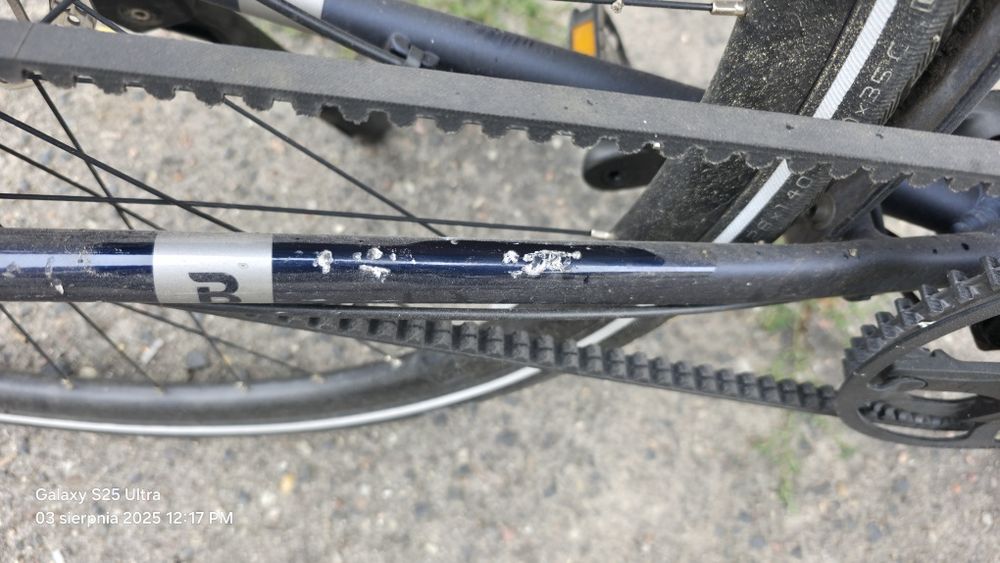 Rower miejski Breezer napęd paskowy Czytać opis.