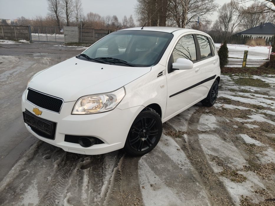 Chevrolet Aveo 75tys przebiegu LPG Śliczny